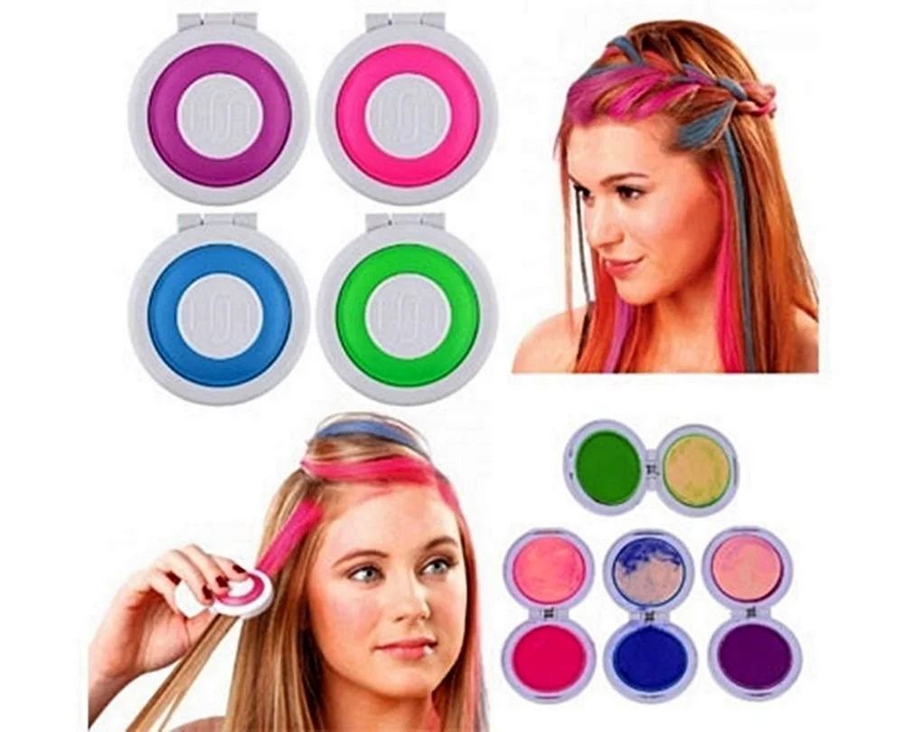 Farbige Haare