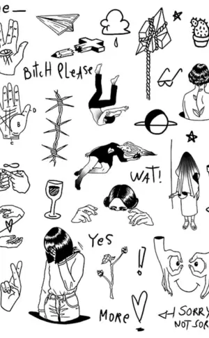 Kleine Tattoo Skizzen