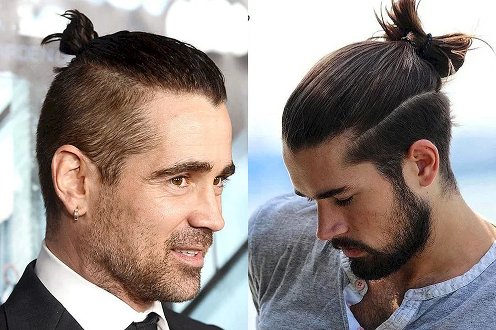 Man bun undercat