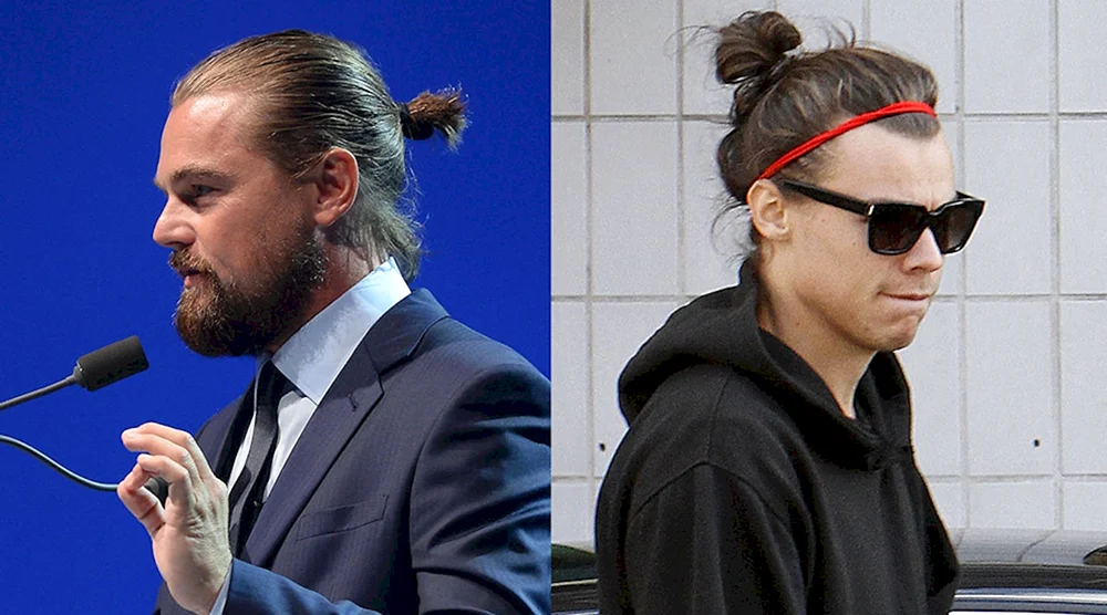 Haarknoten Mann