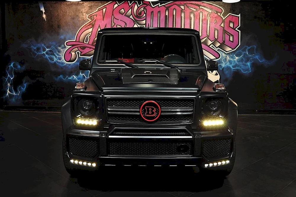 Mercedes Gelendwagen schwarz Bandit