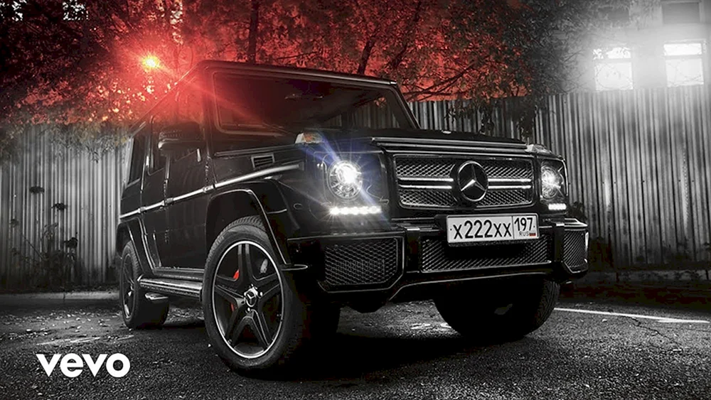 Mercedes Gelendwagen schwarz
