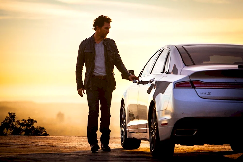 Fotoshooting mit Auto