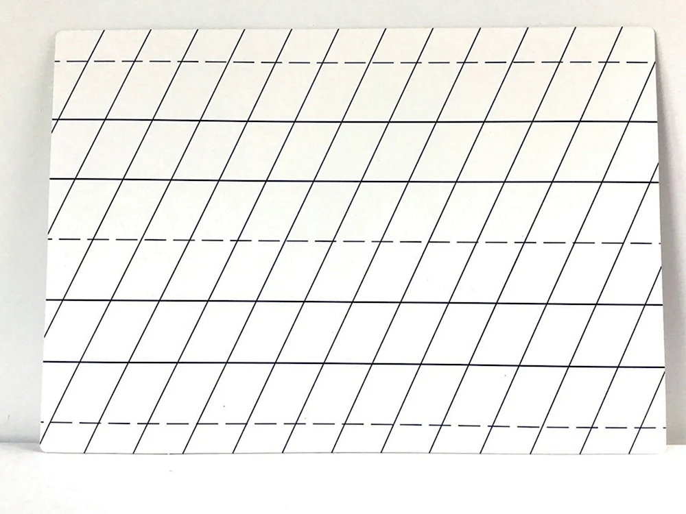 Soft magnetic Marker doppelseitig a3 Zellschräglineal