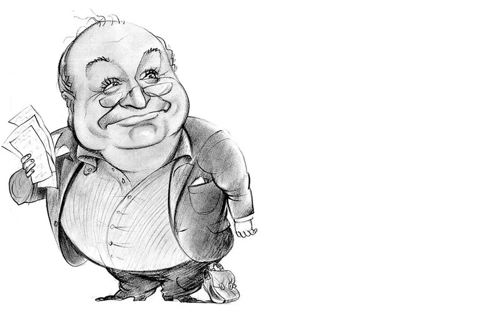 Mikhail Zhvanetsky Karikatur