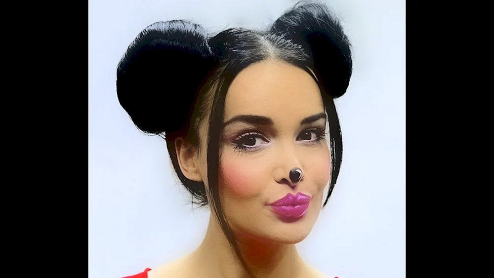 Mickey Mouse Makeup