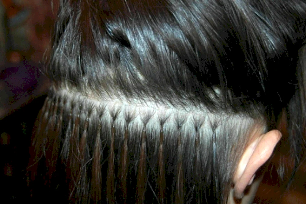 Nano-Kapsel-Haarverlängerungen