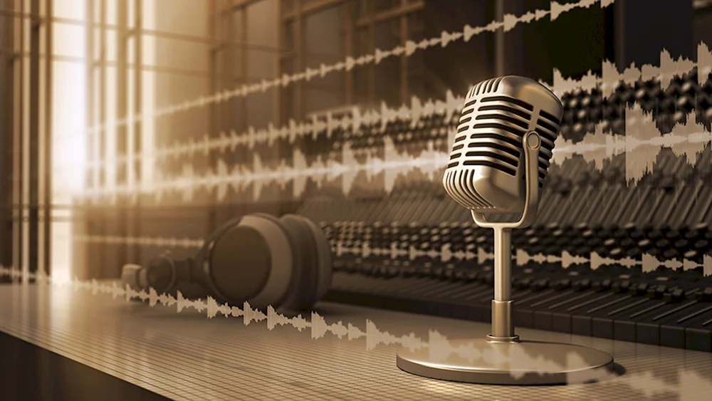 Retro-Radio-Hintergrund
