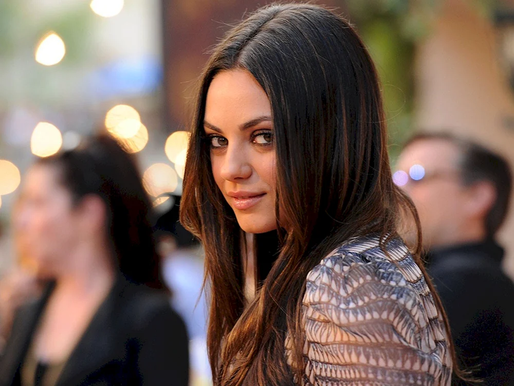 Mila Kunis.