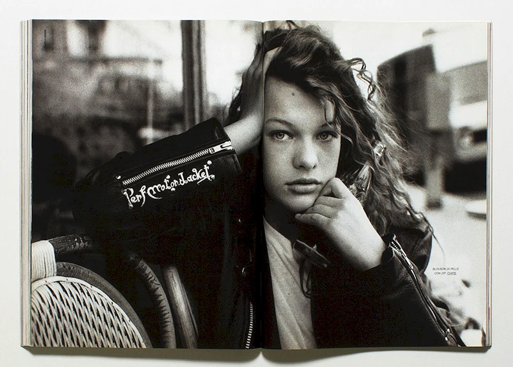 Milla Jovovovich in ihrer Jugend