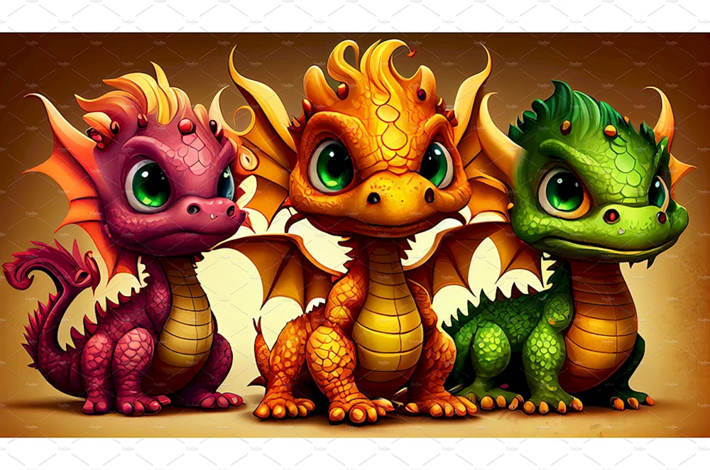 Süßer Drache