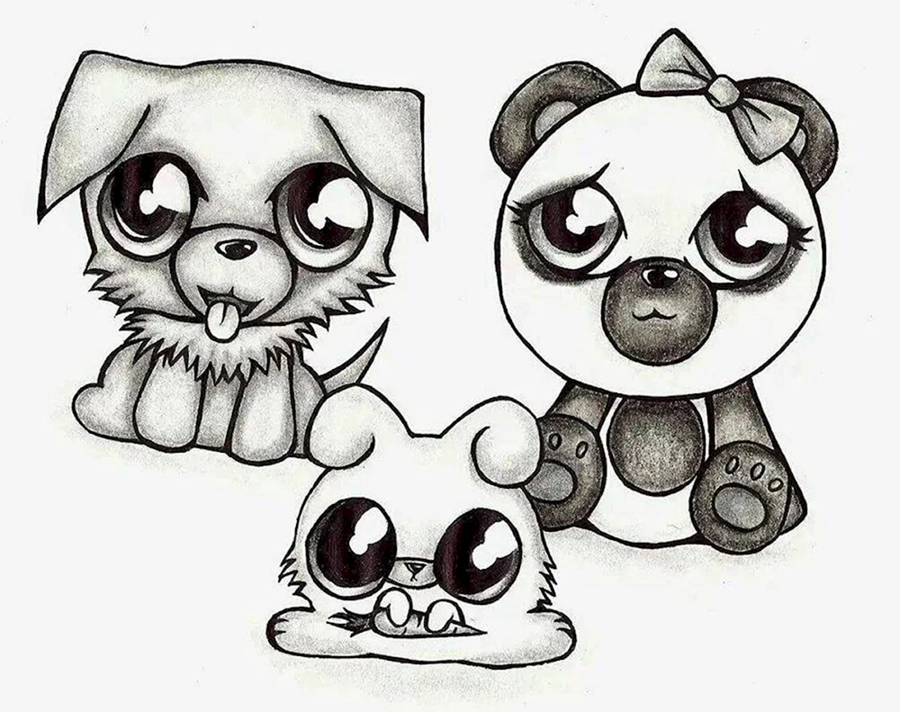 Niedliche Bilder zum Skizzieren einfache Doodles