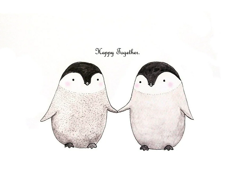 Süße Pinguinbilder zum Zeichnen