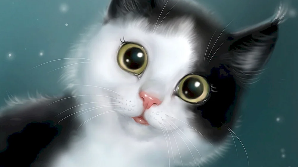 Süße Cartoon Katzen