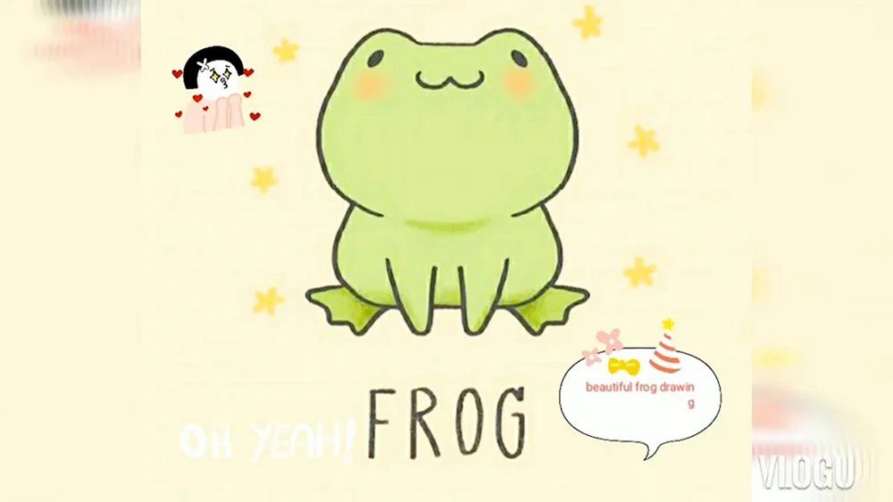 Rotäugiger Frosch