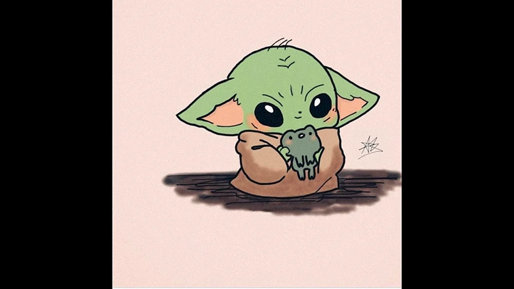 Yoda Malbuch