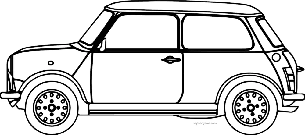 Mini Cooper Blueprint