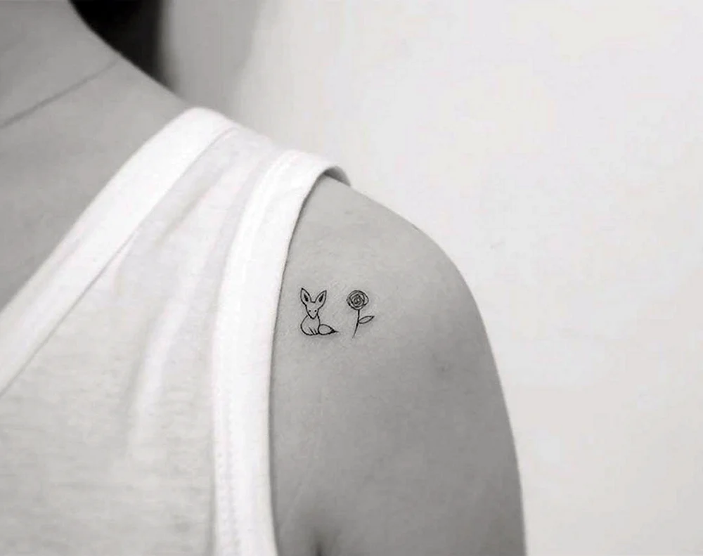 Kleine Tattoos für Mädchen