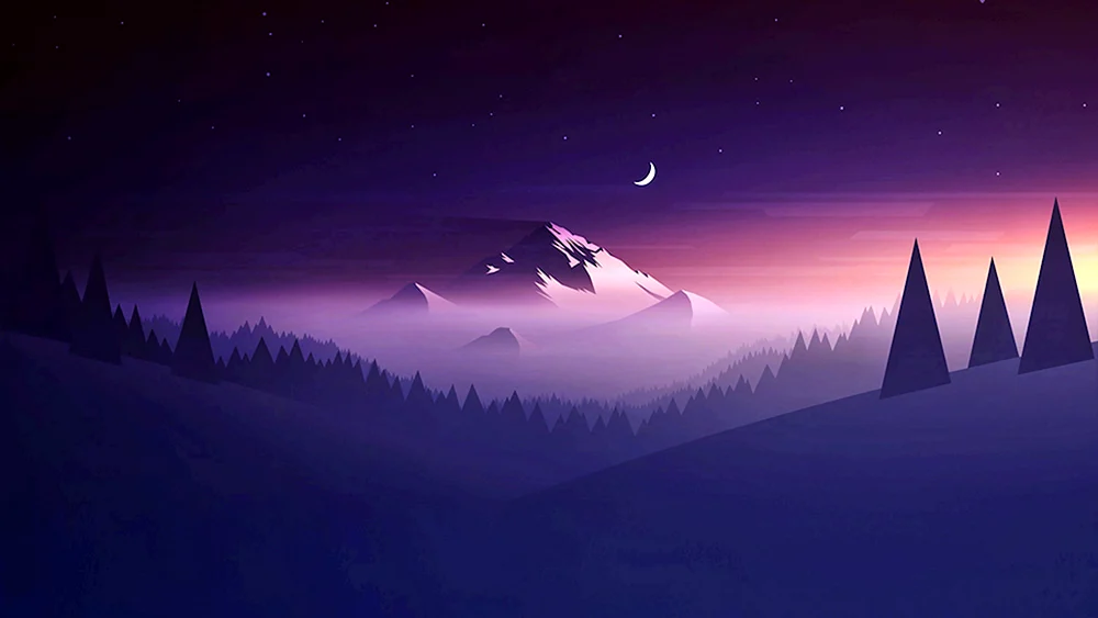 Minimalistische Tapete