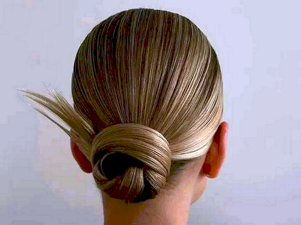 Minimalistische Frisuren