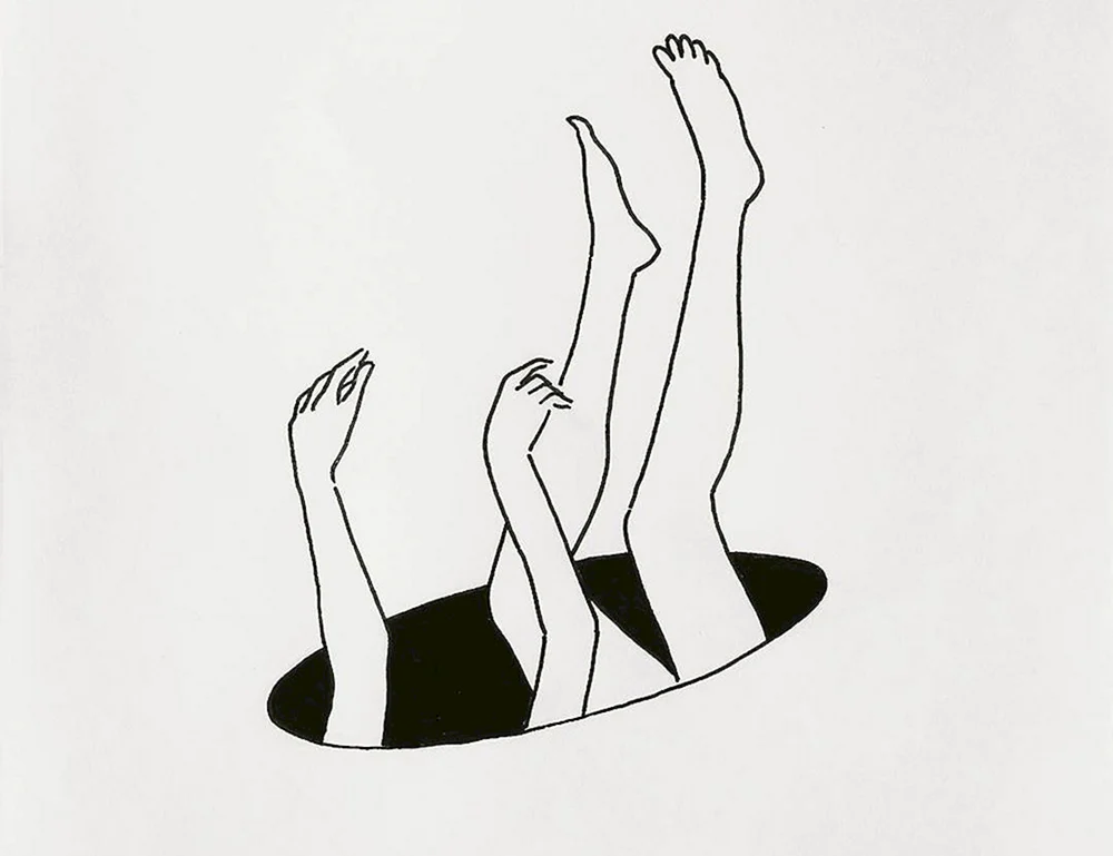 Minimalistische Zeichnungen