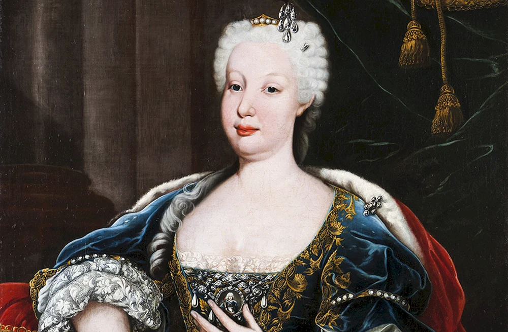 Michel Van Loo Porträt von Elisabeth Petrovna