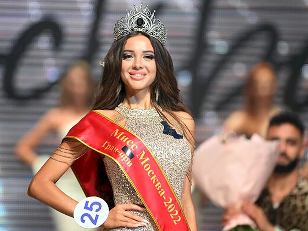 „Miss Moskau 2022“ wurde das schönste Mädchen in Russland. 2022“ ist Anna Yankova