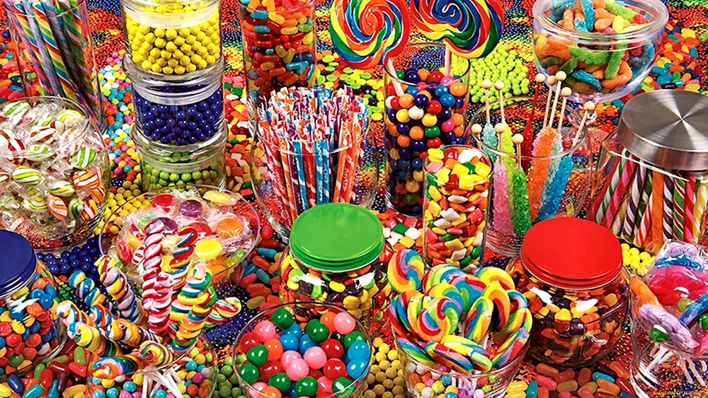 Viele Bonbons