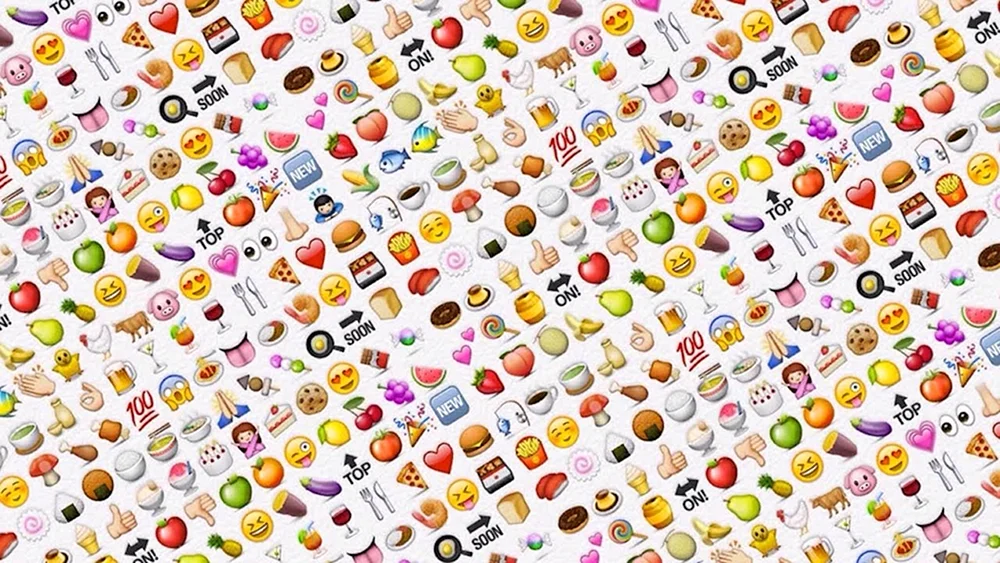 Viele Emoticons