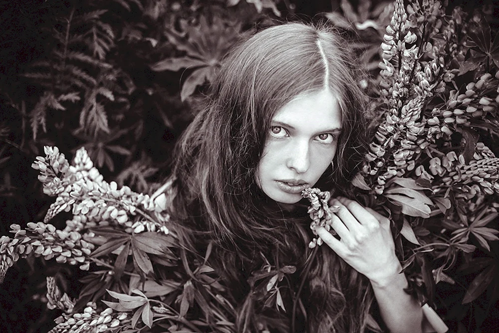 Model Olga Smirnova.
