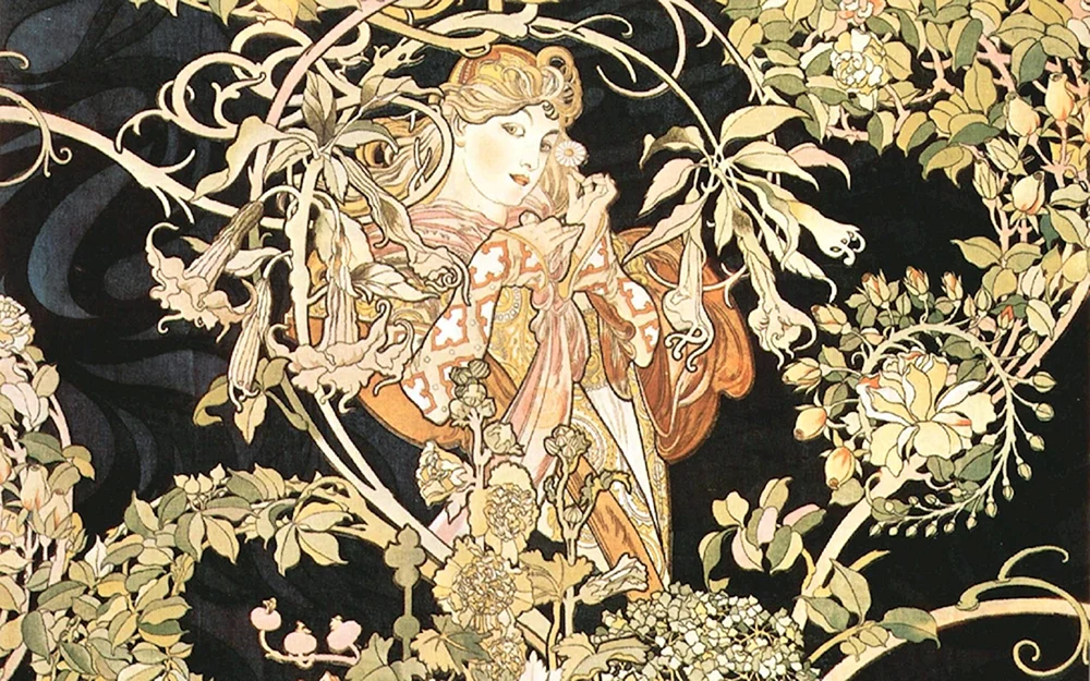 Moderner Alphonse Mucha