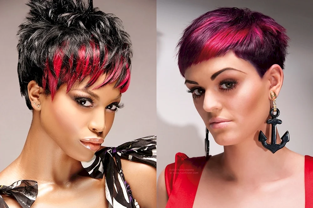 Bob Schnitt mit abgestufter Asymmetrie