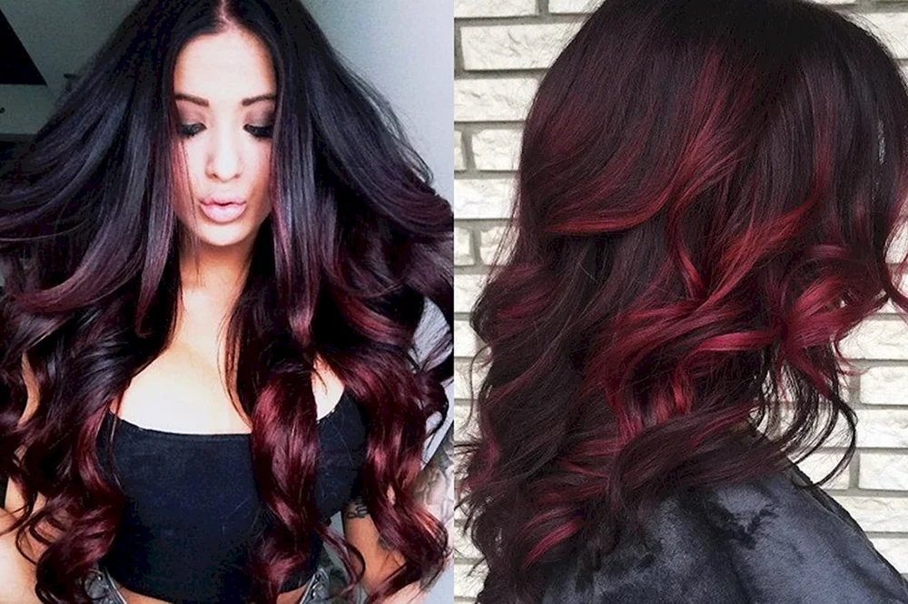 Balayage Balayage glatte Bob Haare