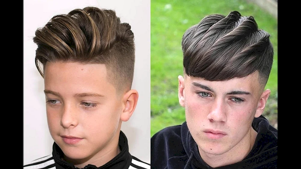 Modisch Teenager-Haarschnitte