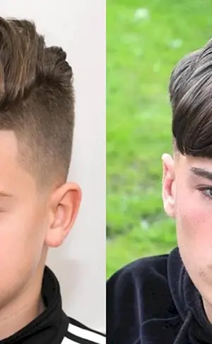 Trendige Teenie-Haarschnitte
