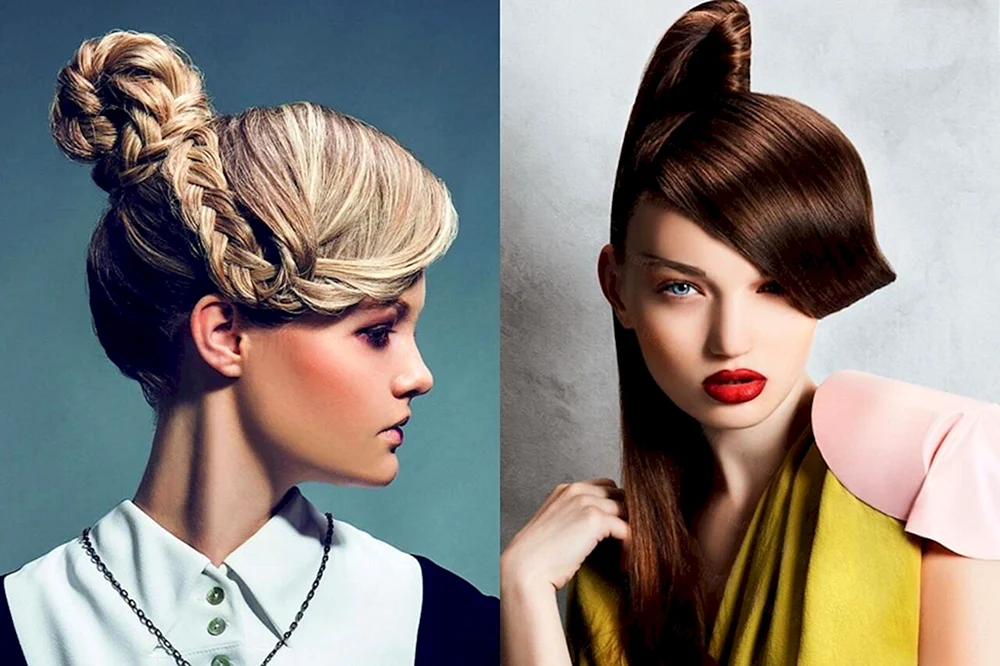 Modische Frisuren