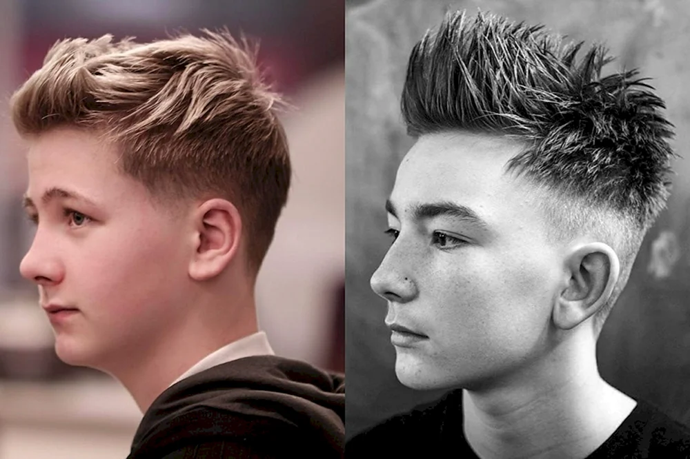 Modische Haarschnitte für Teenager
