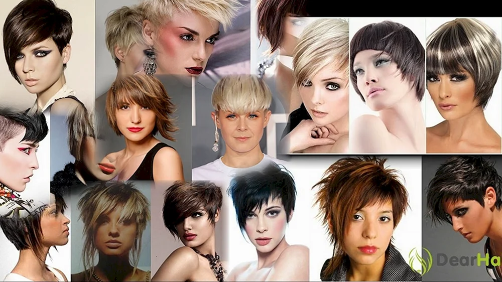 Pixie Schnitt mit Asymmetrie