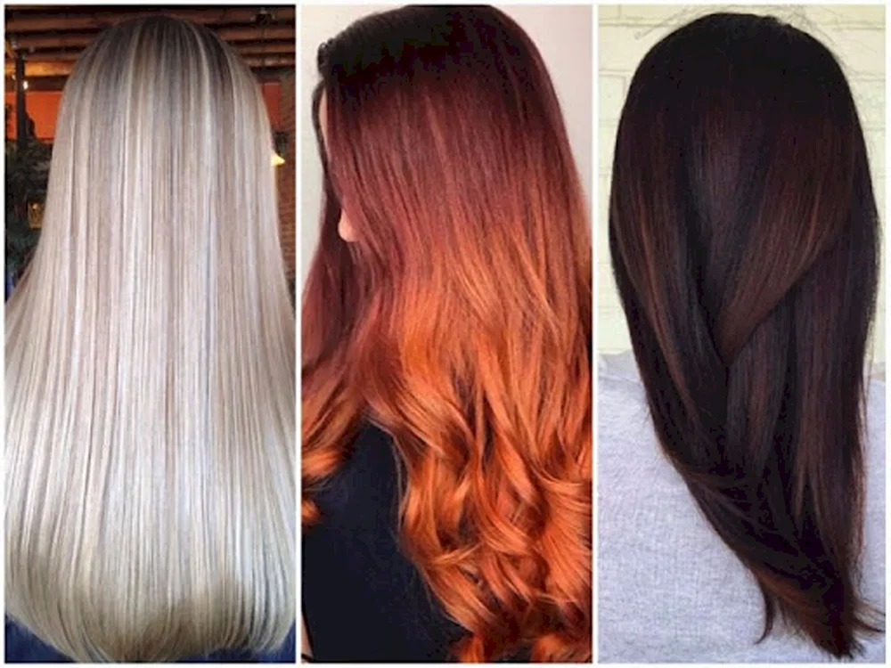 Herbstliche Haarfarbe