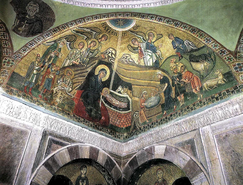 Basilika von San Vitale in Ravenna. Vitale in Ravenna Mosaik