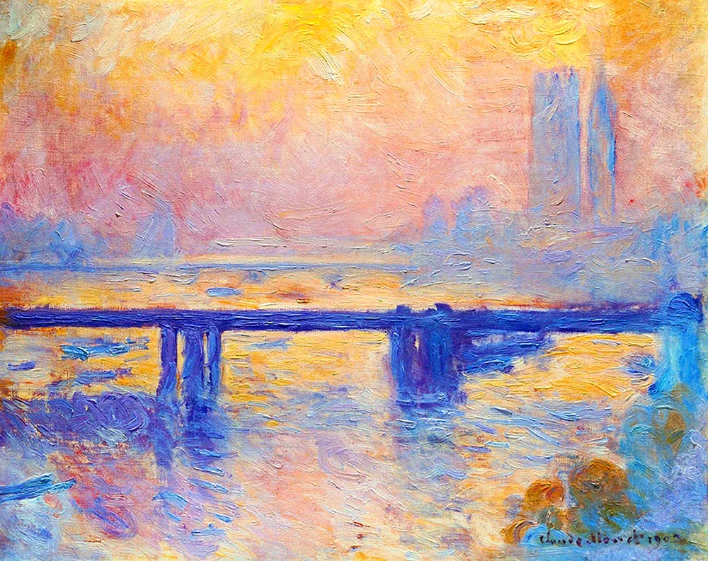 Monet Charing Cross Bridge