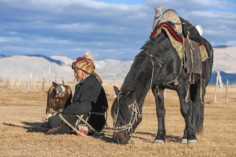 Mongolische Steppennomaden