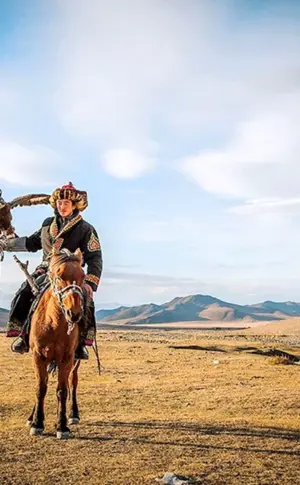 Mongolische Steppennomaden