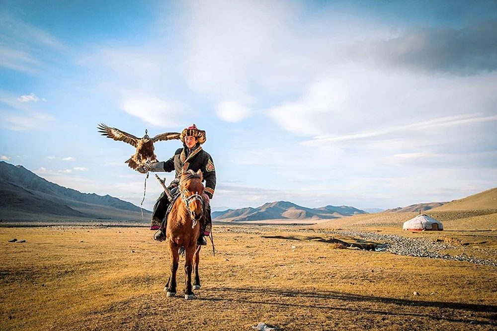 Mongolische Steppennomaden