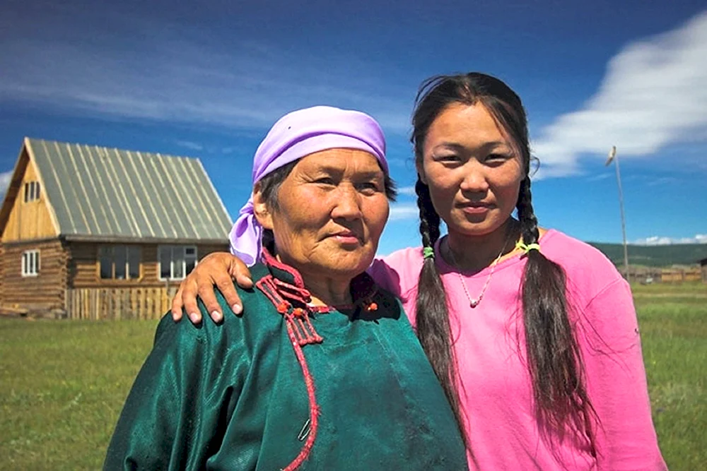 Mongolische Frauen