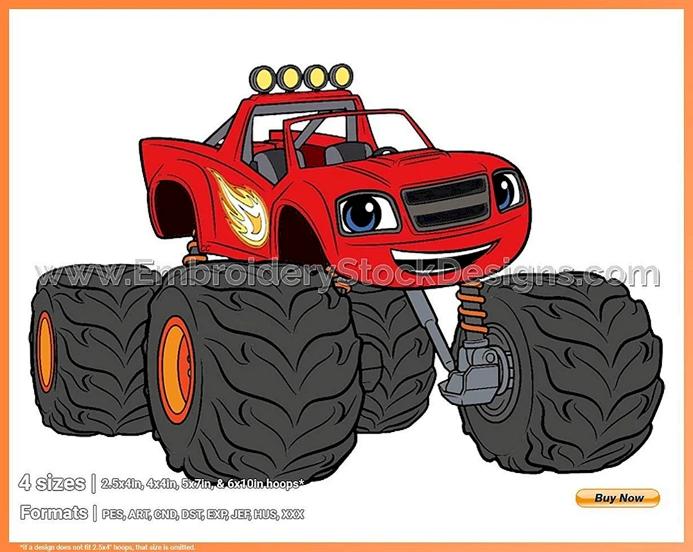 Monster Truck Wundermaschinen. Tortenaufleger
