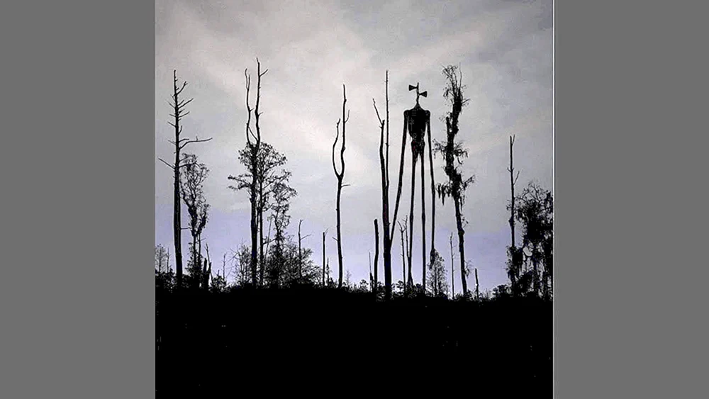Monster von Tschernobyl Sirenen-Kopf
