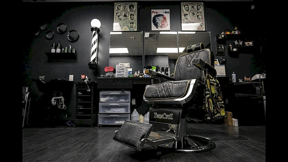 Friseurladen-Hintergrund