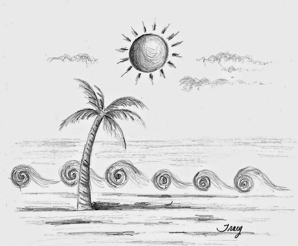 Malereien zu einem freien Thema