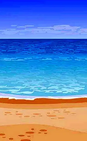 Cartoon Meer
